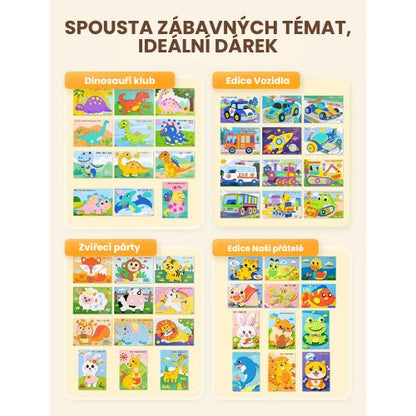 DIY 3D EVA kreativní samolepky pro děti