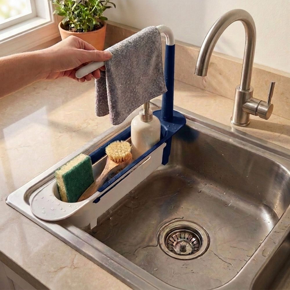 SinkMate™ – Chytrý organizér pro váš dřez