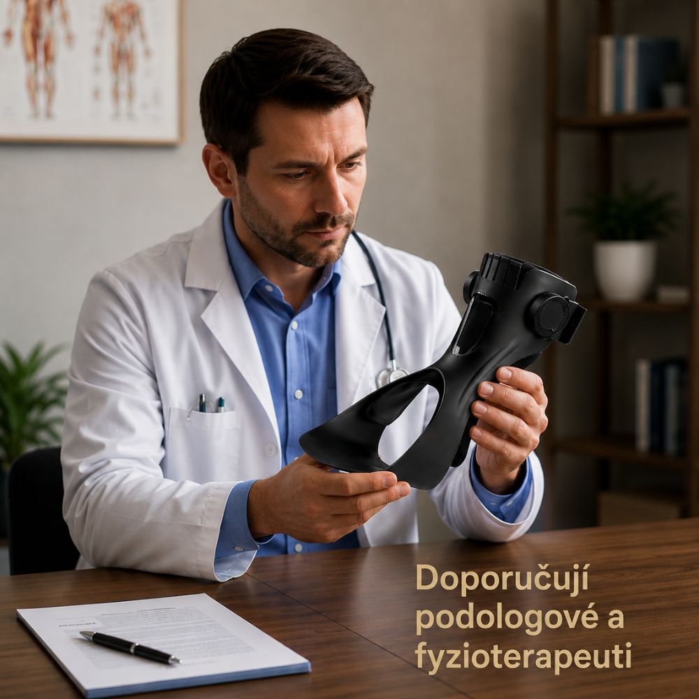 AFO ortéza na padání špičky