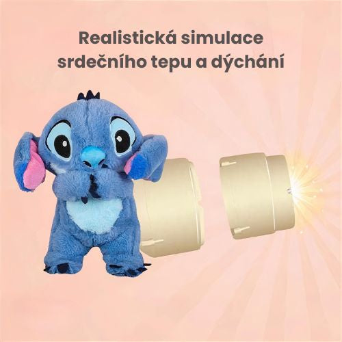 Uklidňující Plyšák – náš oblíbený modrý mimozemšťanek