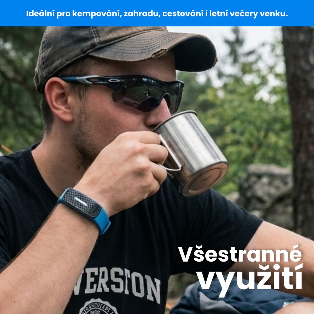 MosquiGuard™ - Náramek proti komárům