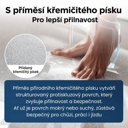 Epoxidový podlahový nátěr s barevným pískem
