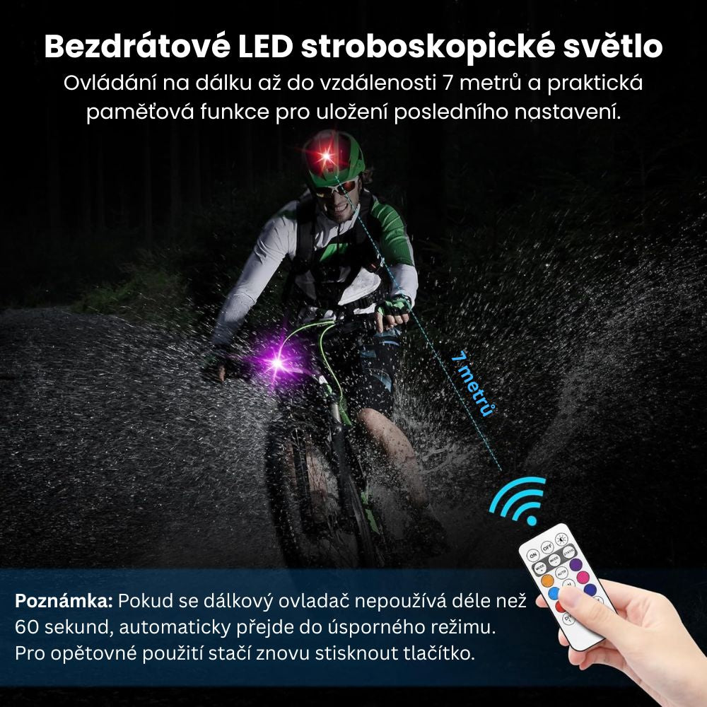 LED světla do auta s dálkovým ovládáním