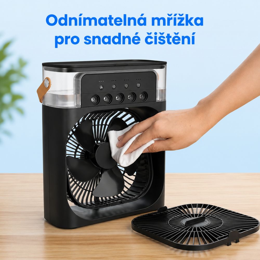 CoolMist™ – Přenosný ochlazovač vzduchu a zvlhčovač