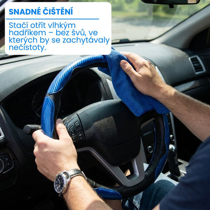 GripDrive™ – Protiskluzový potah na volant z PU kůže