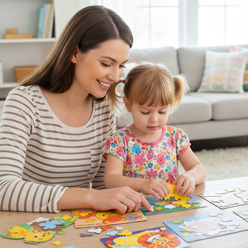 DIY 3D EVA kreativní samolepky pro děti