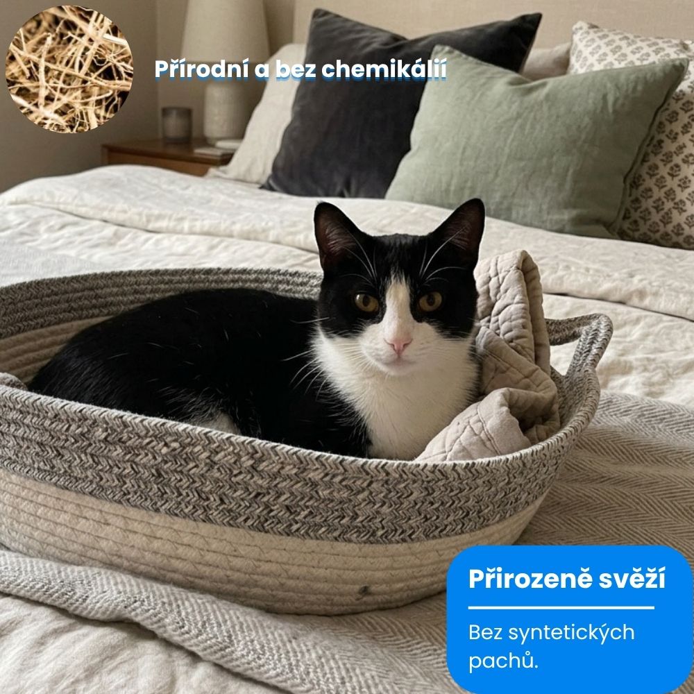 Haven Basket™ - Přirozený prostor pro bytové kočky založený na výzkumu