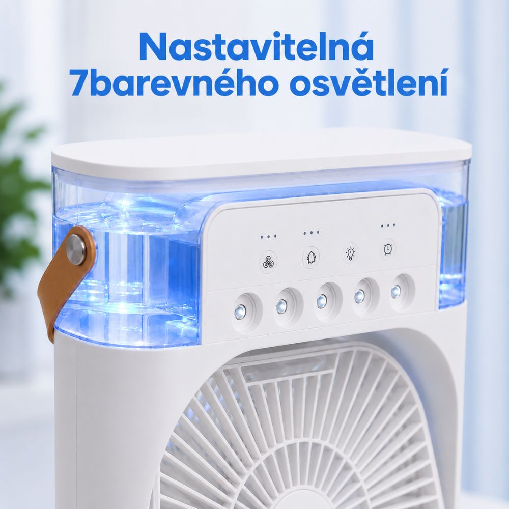 CoolMist™ – Přenosný ochlazovač vzduchu a zvlhčovač