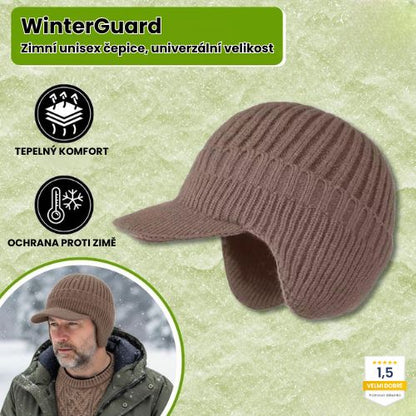 WinterGuard™ – Zimní čepice s ochranou uší, univerzální velikost