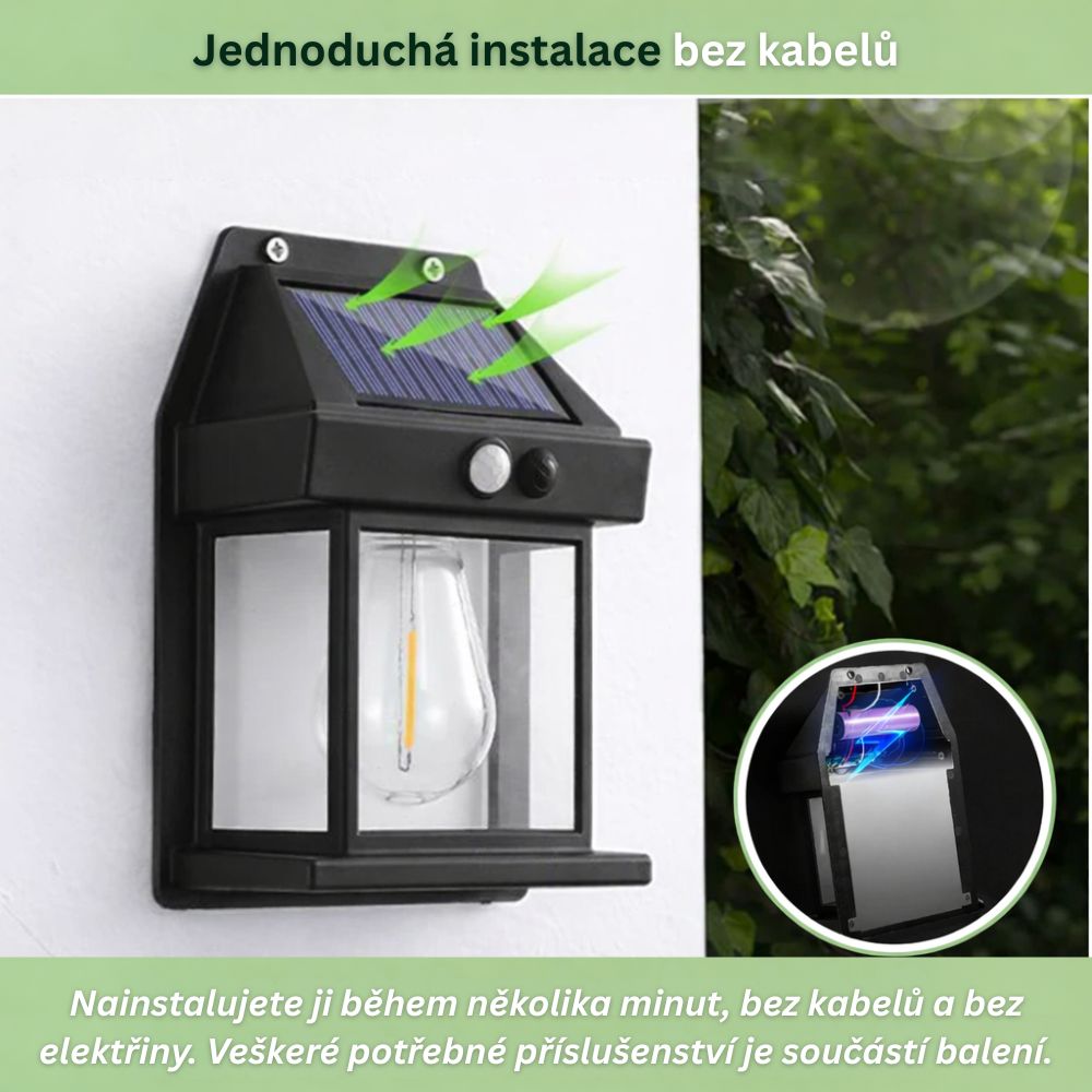 Lumira™ – Venkovní solární světlo s pohybovým senzorem