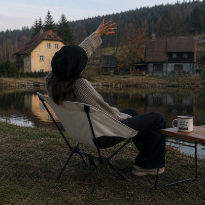 Lehké skládací kempingové křeslo na pláž, zahradu i do kempu