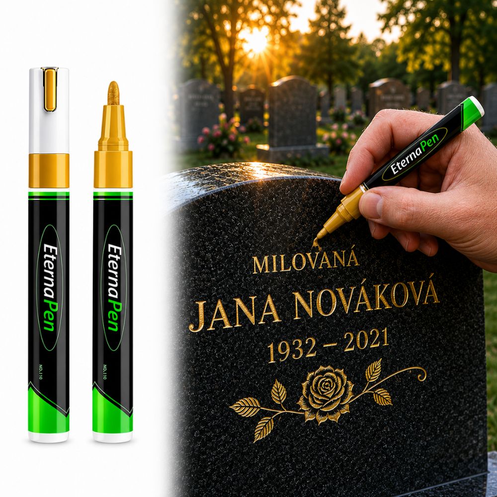 EternaPen™ - Popisovač pro obnovu pamětních nápisů