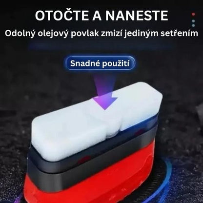 PovlakováníSkel | Roztok na olejový film na autoskla + aplikační štětec