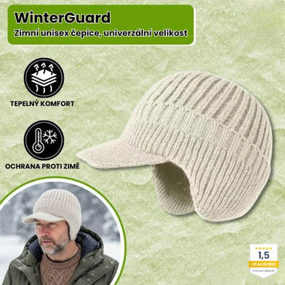 WinterGuard™ – Zimní čepice s ochranou uší, univerzální velikost