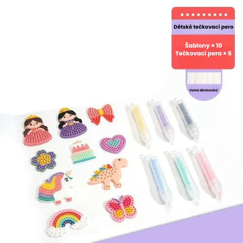 Kouzelná Korálková Malba – DIY sada pro děti