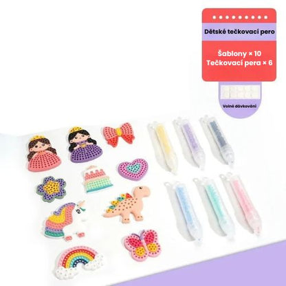 Kouzelná Korálková Malba – DIY sada pro děti