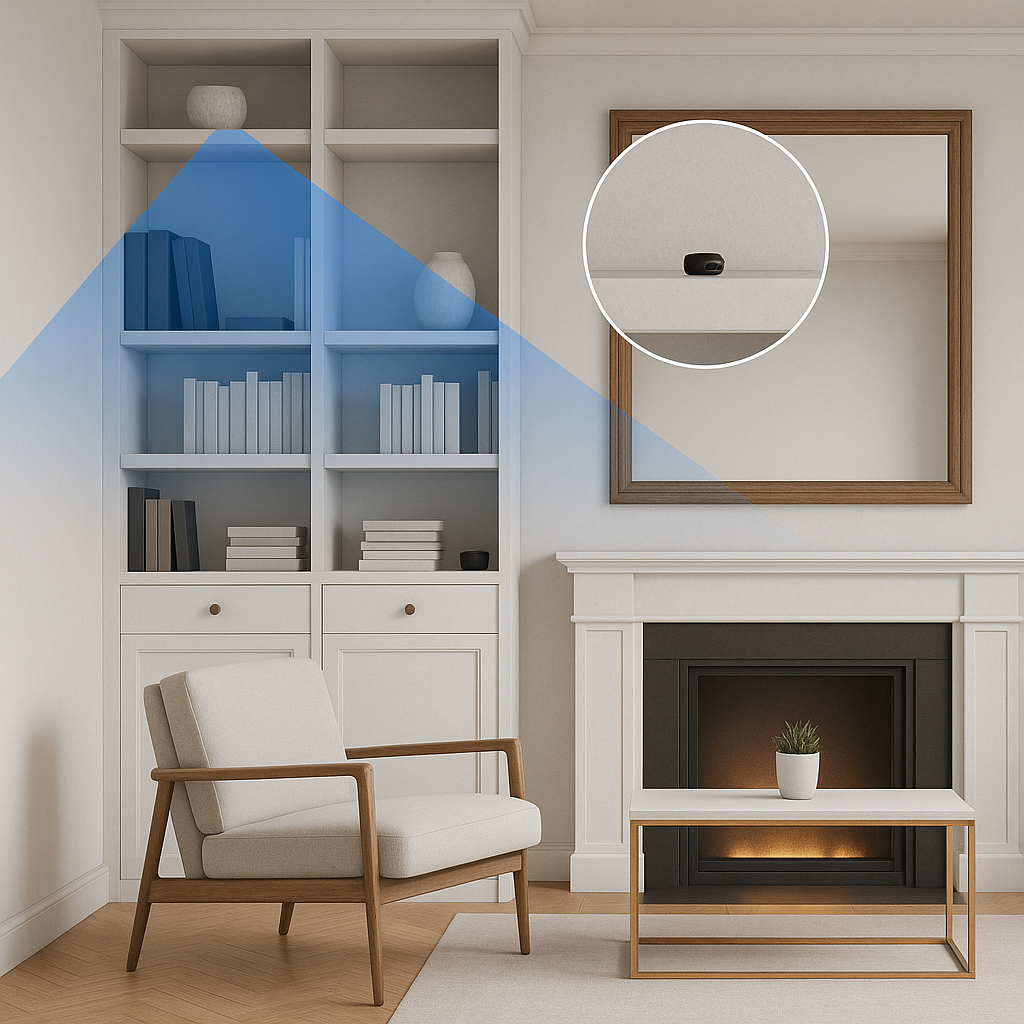 BezpeCam™ | Mini kamera s detekcí pohybu v 4K rozlišení