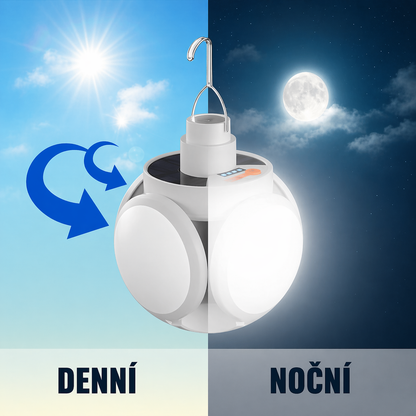 SolarGlow™ - Přenosná skládací solární lampa
