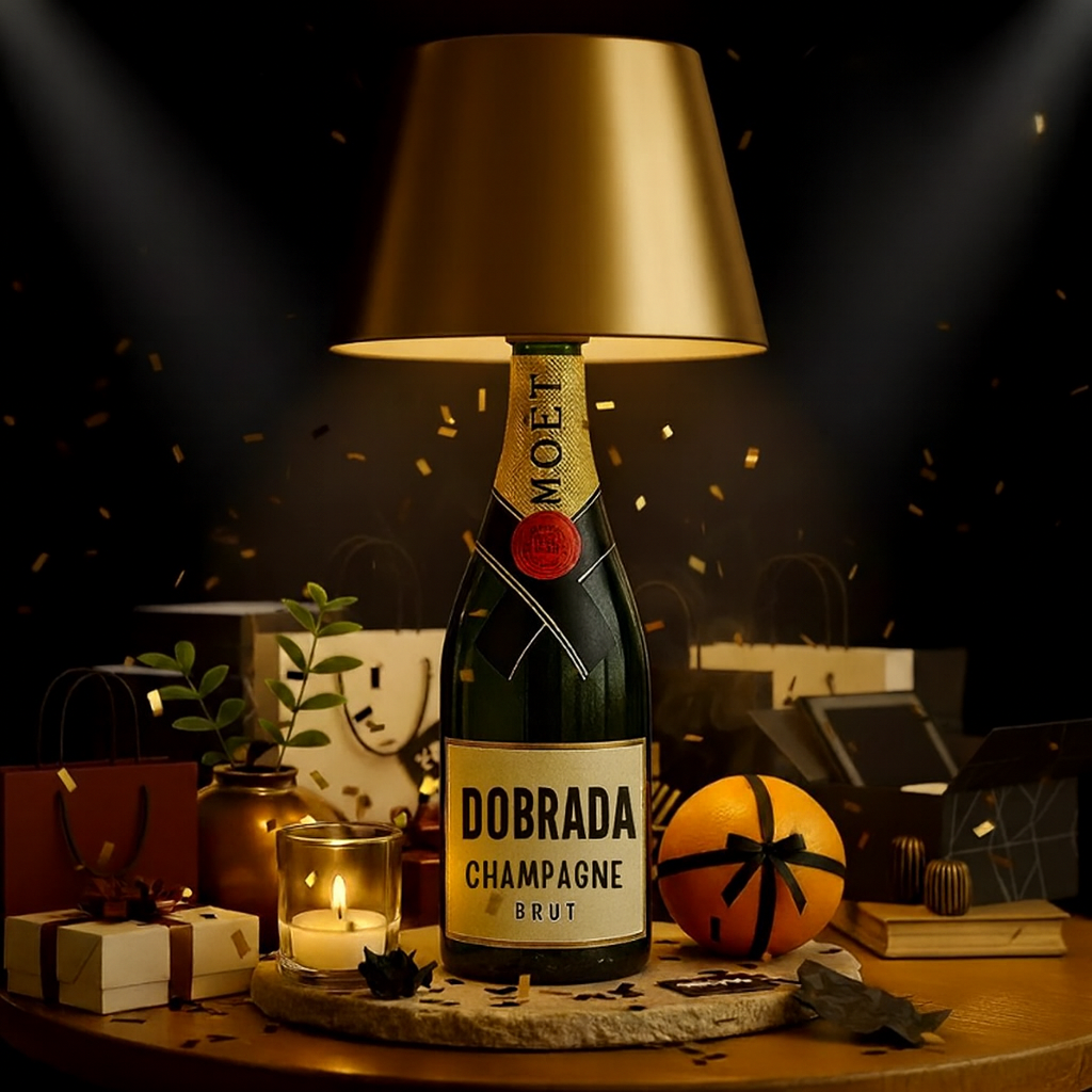 Lumka | Bezdrátová lahvová lampa pro venkovní i vnitřní prostředí