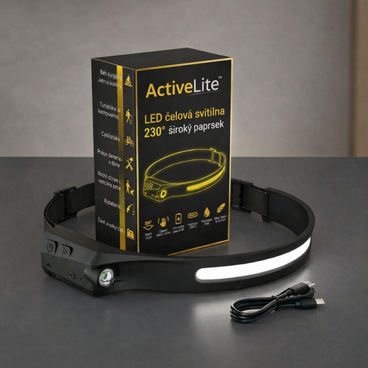 ActiveLite™ – 230° LED čelová svítilna