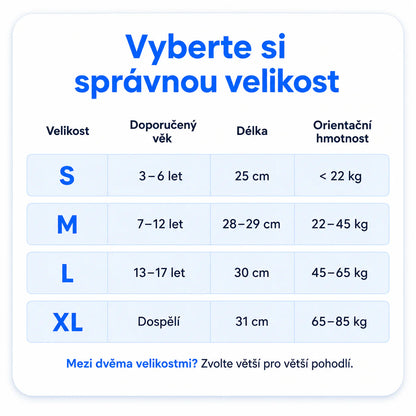 Kompresní návleky na holeně s ochranným polstrováním