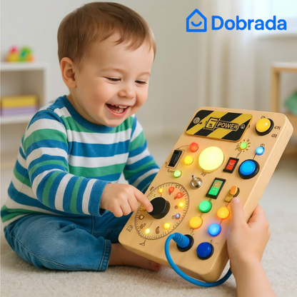 Světlo a Přepínač – hrací deska pro všechny zvídavé dětské hlavičky