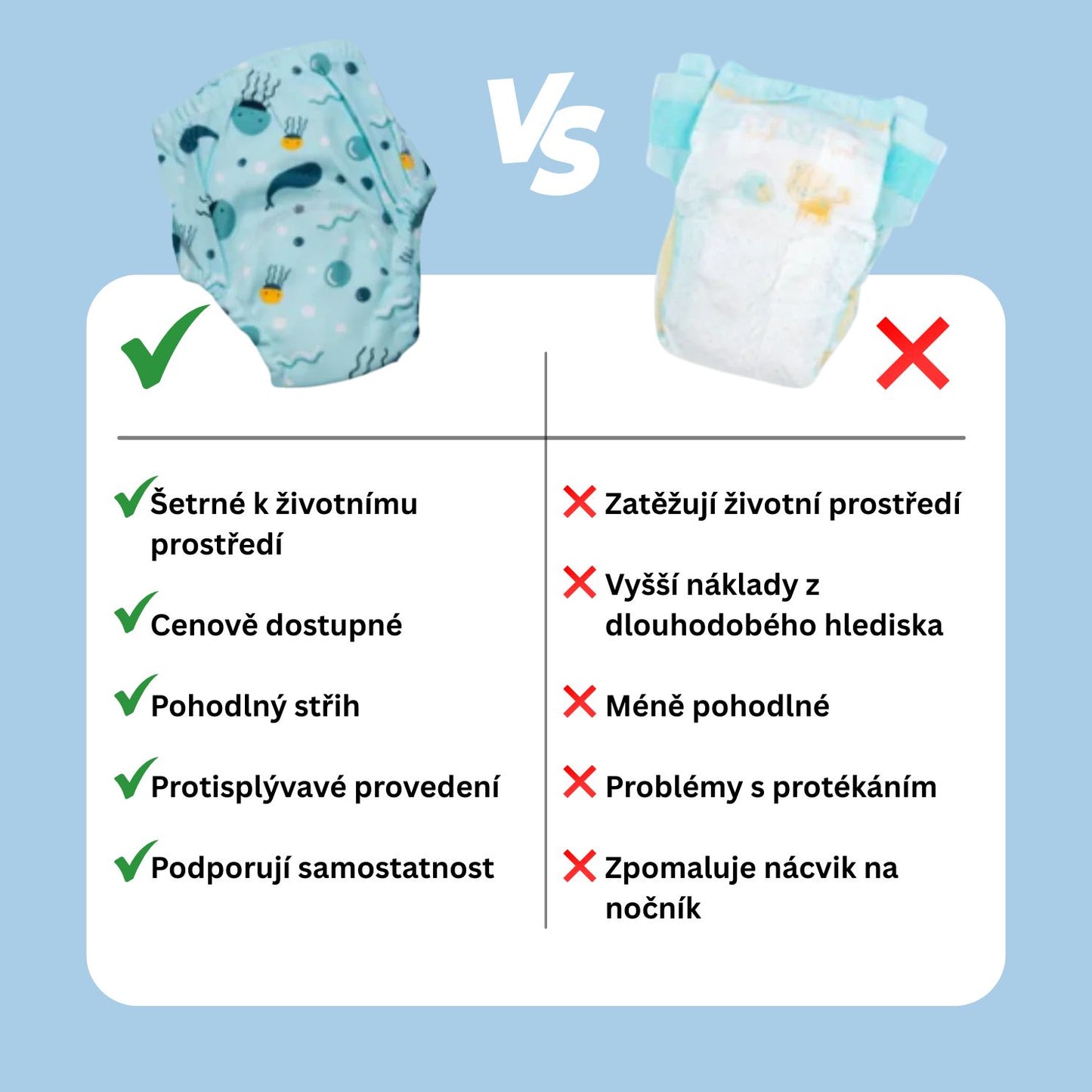 Plenky pro učení na nočník – snadné učení na nočník