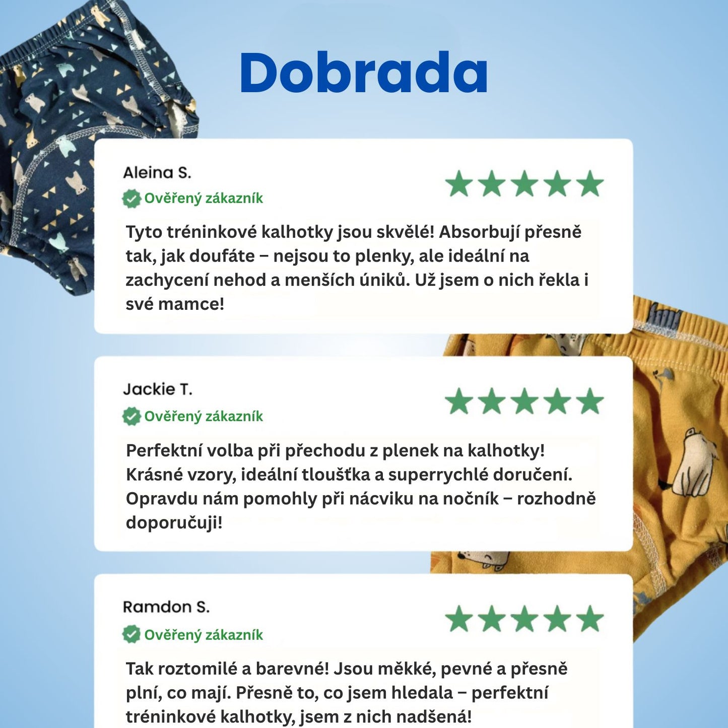 Plenky pro učení na nočník – snadné učení na nočník