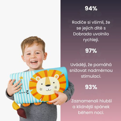 Zklidňující dětský polštář Dobrada