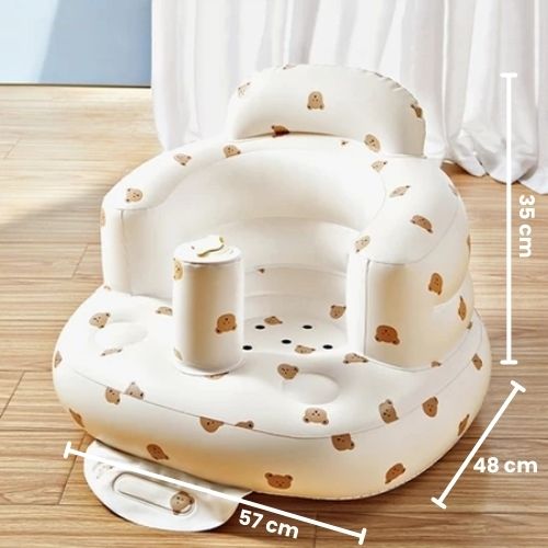 MedvídkovéKřesílko™ - Nafukovací podpůrné křesílko pro miminka