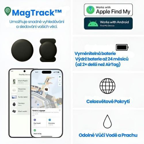 MagTrack™ - Antykradzieżowy lokalizator GPS