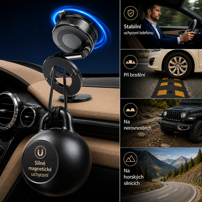 Magnetický držák na telefon MagFix s otočením o 360°