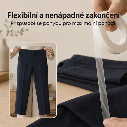 Pratelná samolepicí páska na lemování kalhot