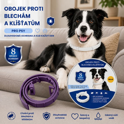PetProtect™ - Přírodní obojek proti blechám, klíšťatům a komárům (ochrana až 8 měsíců)