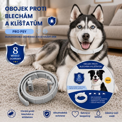 PetProtect™ - Přírodní obojek proti blechám, klíšťatům a komárům (ochrana až 8 měsíců)