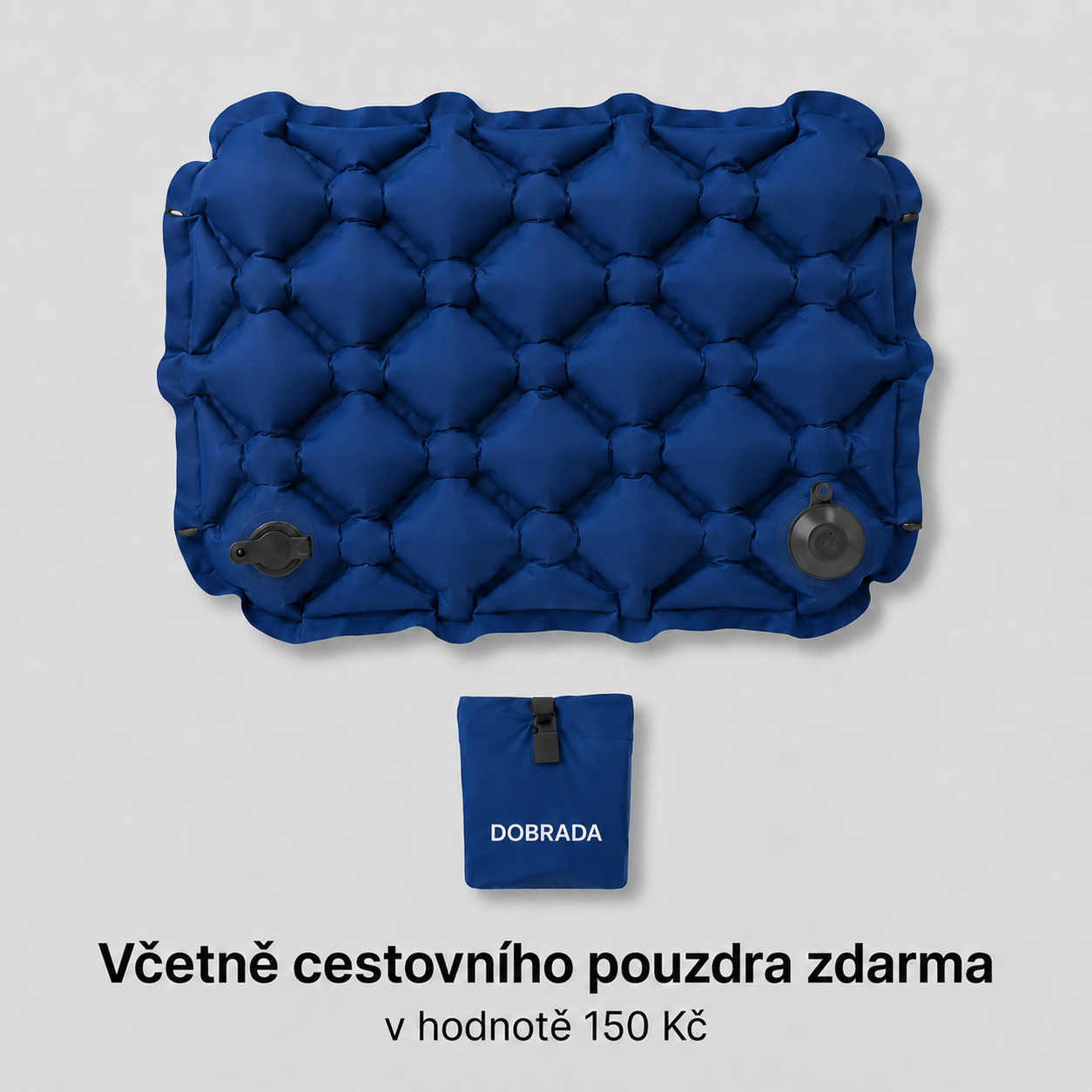 Pohodlný sedací polštář na cesty AirCushion™ Lite