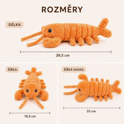 Dancing Lobster - Interaktivní hračka pro psy