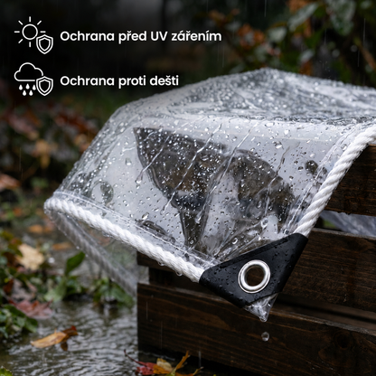 Duratarp™ - Odolná průhledná plachta do každého počasí