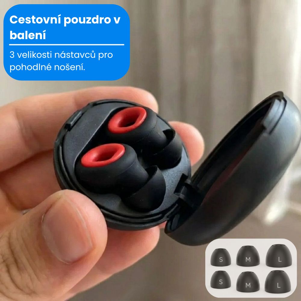 MotoPlugs™ - Špunty do uší proti hluku větru