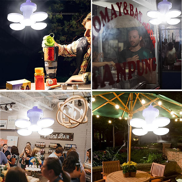 SolarGlow™ - Přenosná skládací solární lampa