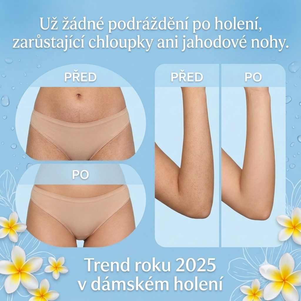 2v1 Holicí strojek pro tělo a obličej