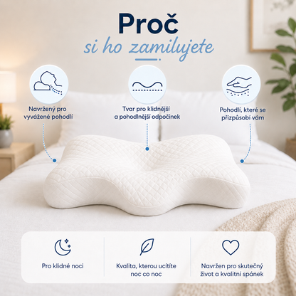 DreamRest™ – Polštář pro zdravý spánek