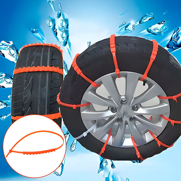 Nifty ZipTie® – Zimní protiskluzové pásky na pneumatiky | 20 + 20 ks ZDARMA