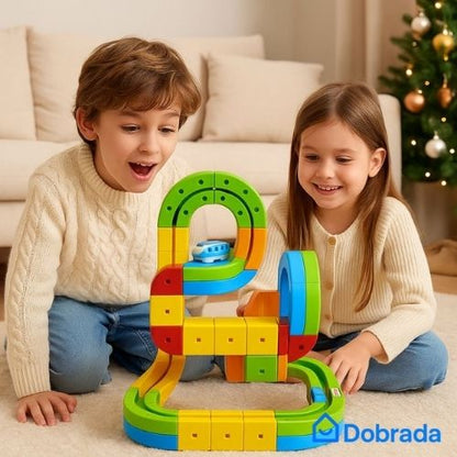 Rychlobloky™ – 3D stavebnice vláčků – hračky STEM