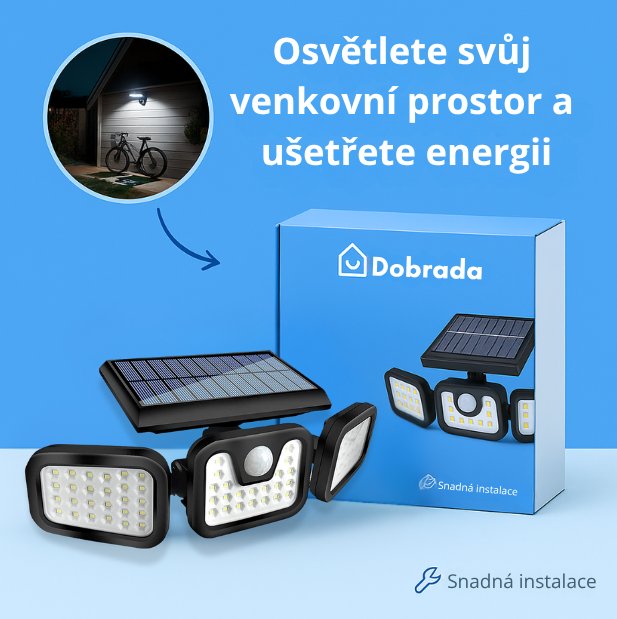 Dobrada™ | Chytrá solární lampa