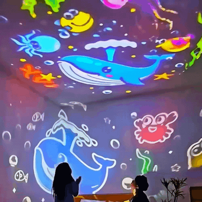 Králíček Karuzela – 2v1 dětský projektor s hrací melodií