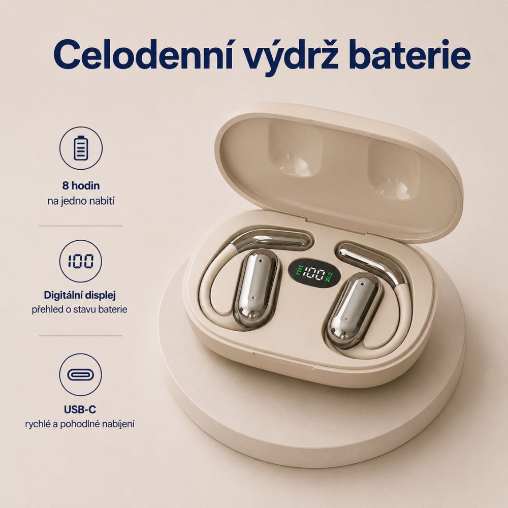 Bezdrátová sluchátka s AI překladem v reálném čase