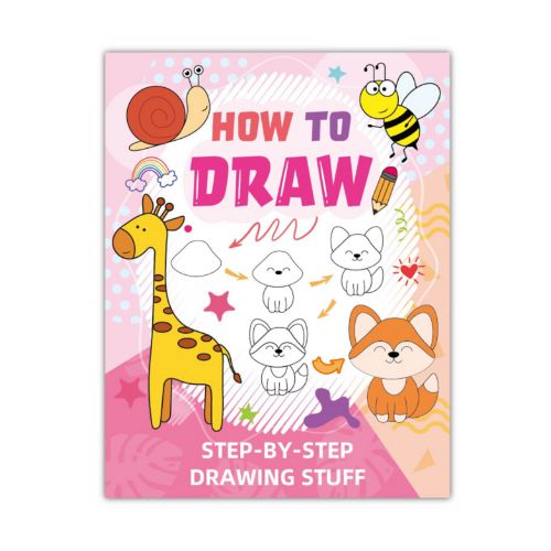 Kreslení krok za krokem – kreativní kniha pro děti