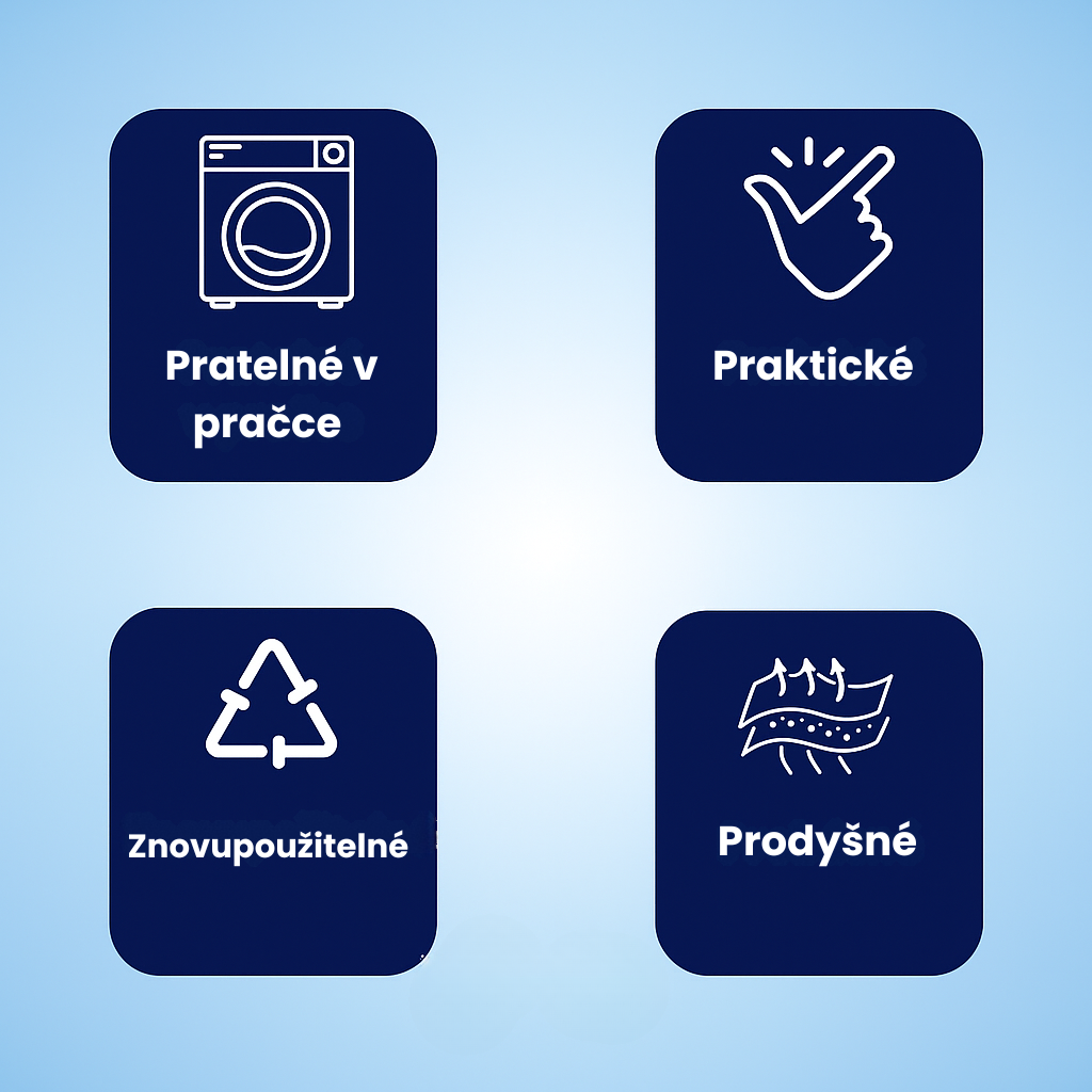 Absorpční vložky Potty™ – Extra ochrana pro případ nehody