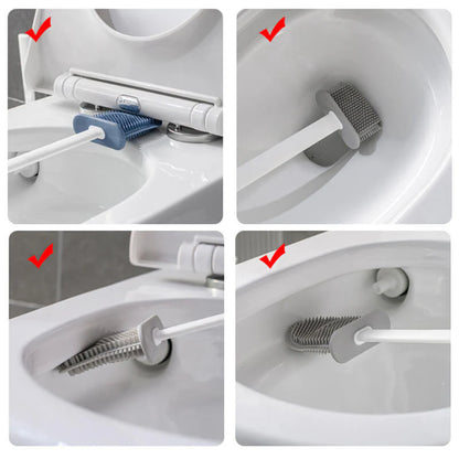 FlexiClean™ – Flexibilní a účinný silikonový WC kartáč